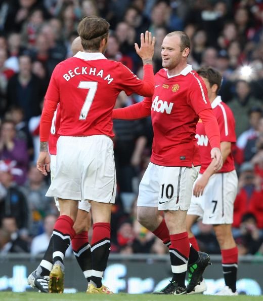 SUPER VIDEO: Beckham, din nou in tricoul lui Manchester United! Ce gol a reusit Rooney in meciul pentru Gary Neville!_8