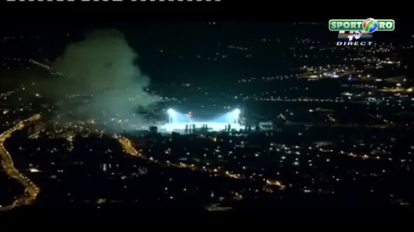 SUPER IMAGINE! Cum s-a vazut stadionul din Brasov la finala Cupei de la inaltime!