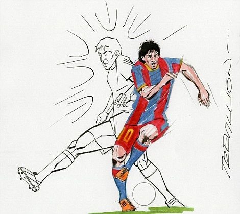 Prinde-l daca poti! Englezii au incercat sa descifreze jocul lui Messi! Vezi daca au reusit sa gaseasca modul prin care poate fi oprit!_4