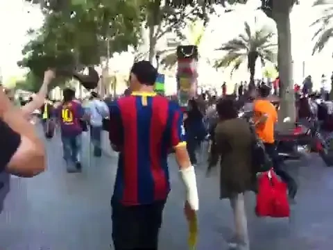 Turul de onoare al campionilor de la Barcelona IV