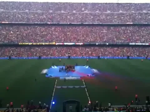 Atmosfera pe Nou Camp