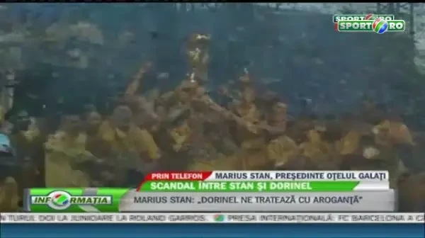 Dorinel va vedea rezumatele din Liga la TV! Marius Stan il face praf! Declaratia care anunta ca se cauta antrenor la Galati: