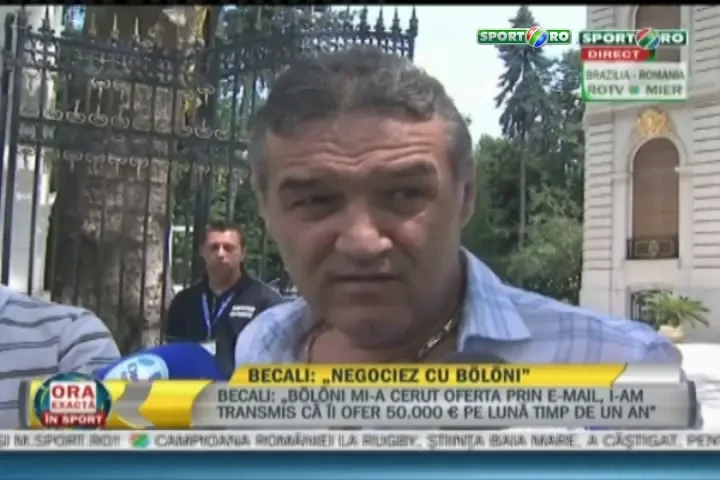 VIDEO: Becali baga mana adanc in buzunar! Cu ce oferta de nerefuzat vrea sa il aduca pe Boloni la Steaua: