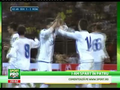 VIDEO: Vedetele Bosniei au jucat pentru Romania! Dzeko si Pijanic, acuzati de BLAT! Vezi motivul