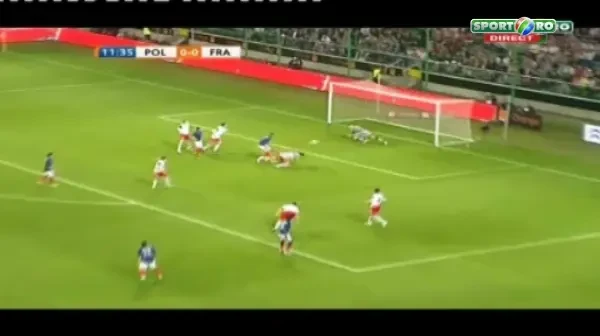 Polonia 0-1 Franta