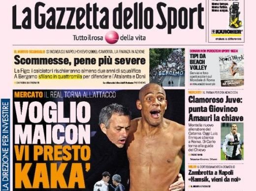 Mourinho sparge CIRCUL de la Real! Kaka jongla pe SCAUNE in Brazilia, in timp ce Mourinho a anuntat ca-l da! Pe cine ia in schimb_3