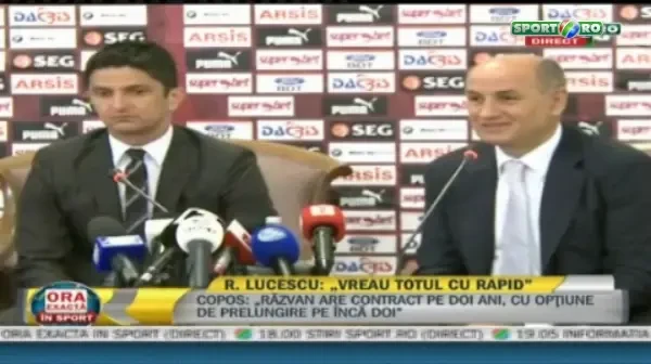 Nici n-a venit bine si a vorbit despre data plecarii! Razvan a anuntat un jucator IMPORTANT ca este PA de la Rapid: