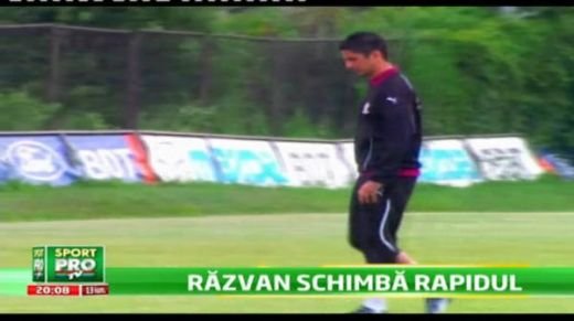 Razvan Lucescu aduce la Rapid un atacant portughez! Ce s-a intamplat la primul antrenament in Giulesti: