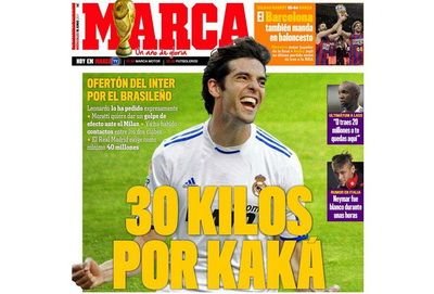 Prima oferta OFICIALA pentru Kaka e de la Inter! Care sunt sansele sa se faca mega-transferul: