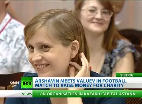 Meciul ANULUI in fotbal: Echipa lui Valuev vs. echipa lui Arshavin! Cum s-a facut de ras campionul WBA: