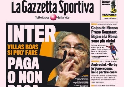 Fabulos! El e CEL MAI SCUMP antrenor din lume! Cat trebuie sa plateasca Inter ca sa-l ia pe MAGICUL Villas Boas: