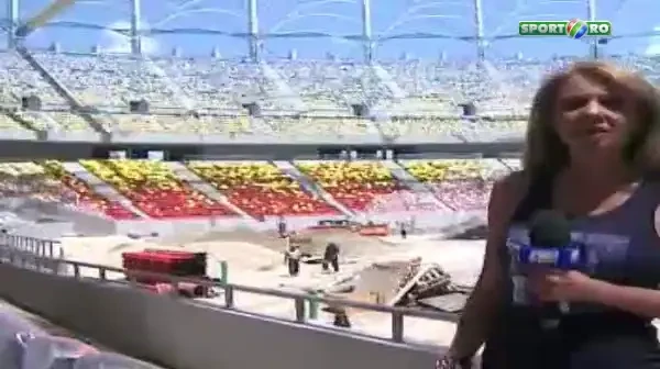 IMAGINI senzationale din interiorul stadionului!