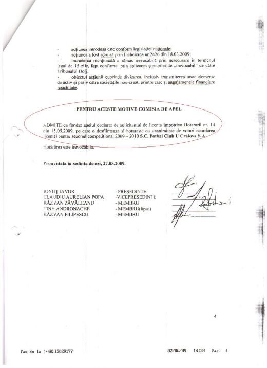 Mititelu nu renunta si acuza Comisia de licentiere de ABUZ! Vezi documentele Craiovei:_3