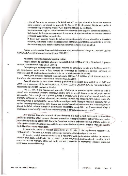 Mititelu nu renunta si acuza Comisia de licentiere de ABUZ! Vezi documentele Craiovei:_7
