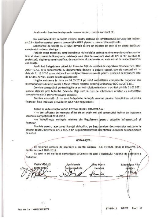 Mititelu nu renunta si acuza Comisia de licentiere de ABUZ! Vezi documentele Craiovei:_8