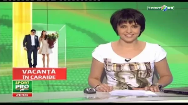 Borcea si Alina Vidican, in vacanta de vis! Fac luna de miere in Caraibe! Alina: Femeia trebuie sa fie supusa barbatului! La cratita :)