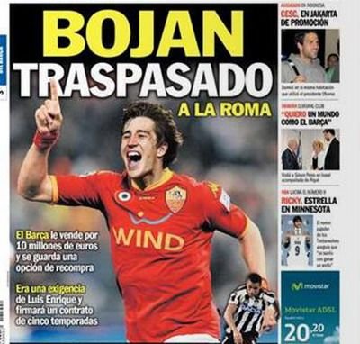 Luis Enrique il vrea pe Bojan la AS Roma! Cate milioane ofera si ce alti 2 jucatori vrea sa bage in pret: