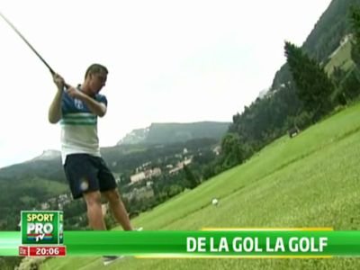 Narcis Raducan conduce antrenamentele Stelei la golf! :) Cum se pot relaxa jucatorii in Austria