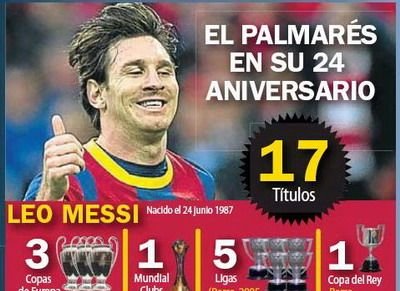 DOVADA ca Messi e mai bun ca Pele, Maradona, Cruyff si Di Stefano: 17 trofee castigate la 24 de ani! Vezi cum a intrecut TOATE legendele fotbalului:_3