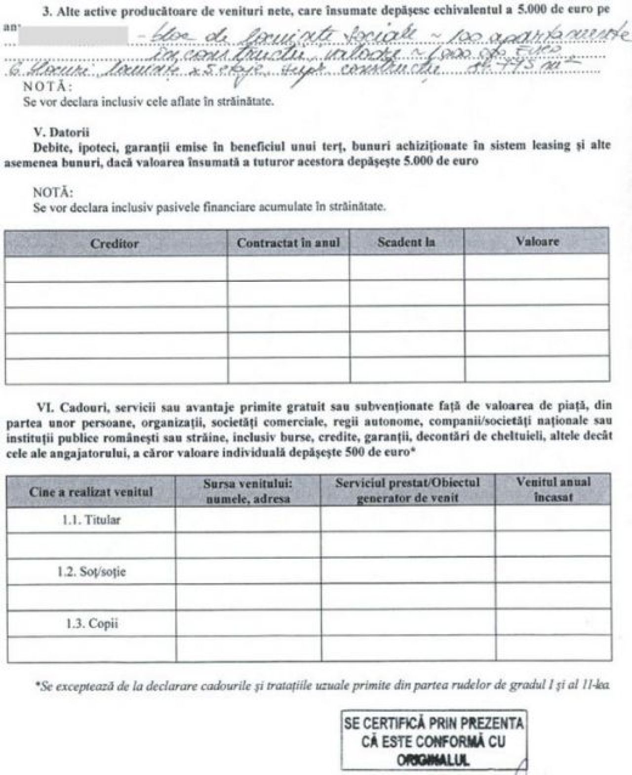 Are ceasuri de 250.000 € si le-a facut cadou nepotilor zeci de milioane! Ultima declaratie de avere a lui Gigi Becali_4