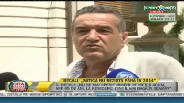 Mitica si-a trimis oamenii la Palat sa strice trotuarul din fata portii :) Vezi reactia lui Becali!