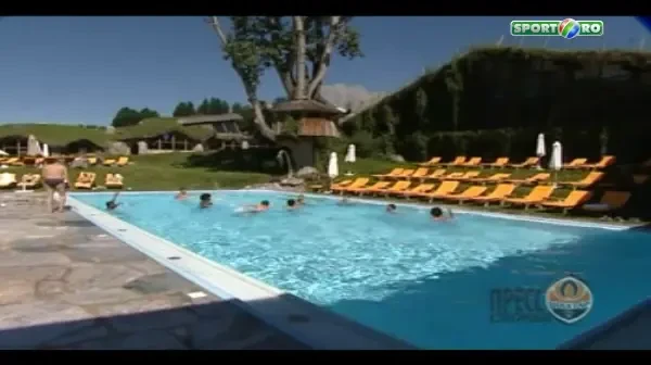 Lucescu e VEDETA lui Sahtior! A facut SHOW la piscina alaturi de brazilienii de zeci de milioane: