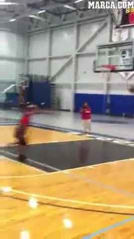 VIDEO EPIC! LeBron James a NIMICIT un copil in sala de baschet! L-a izbit violent dupa un slam dunk!