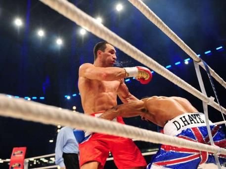 VIDEO ISTORIE in box! Klitschko e CEL MAI PUTERNIC om din lume! L-a zdrobit pe Haye si a unificat PATRU centuri mondiale!_12