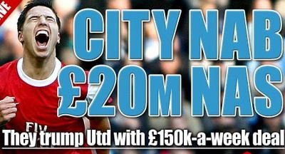 Fabregas nu mai pleaca la Barcelona! Arsenal l-a dat pe Nasri la Manchester City! Cu ce salariu REGESC l-au ademenit seicii: