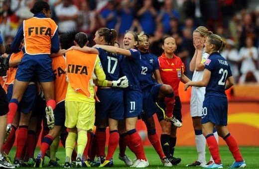 Franta a eliminat Anglia in sferturi la Mondialul feminin! Vezi cu cine se bate pentru un loc in FINALA!