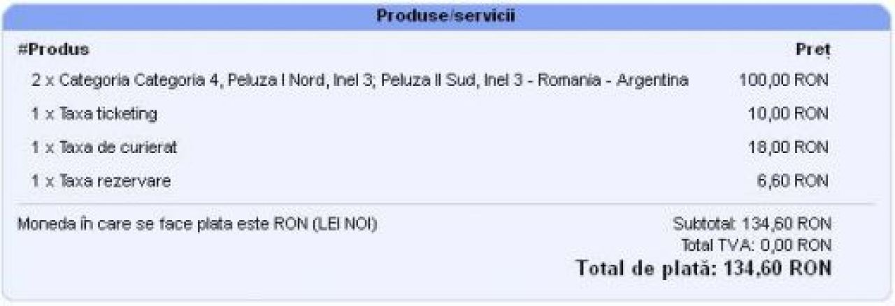 Nemultumire URIASA pentru fanii care au cumparat bilete la Romania - Argentina! Aceleasi bilete, taxate diferit!_3