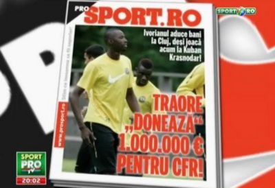 Citeste Sambata in Prosport: CFR incaseaza 1mil € pentru un fost jucator!