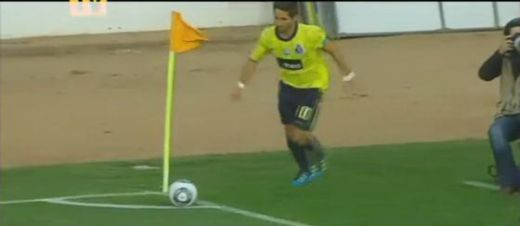 VIDEO! Au ramas cu totii MOUTi! Asta e golul verii! Moutinho a dat gol direct din corner!