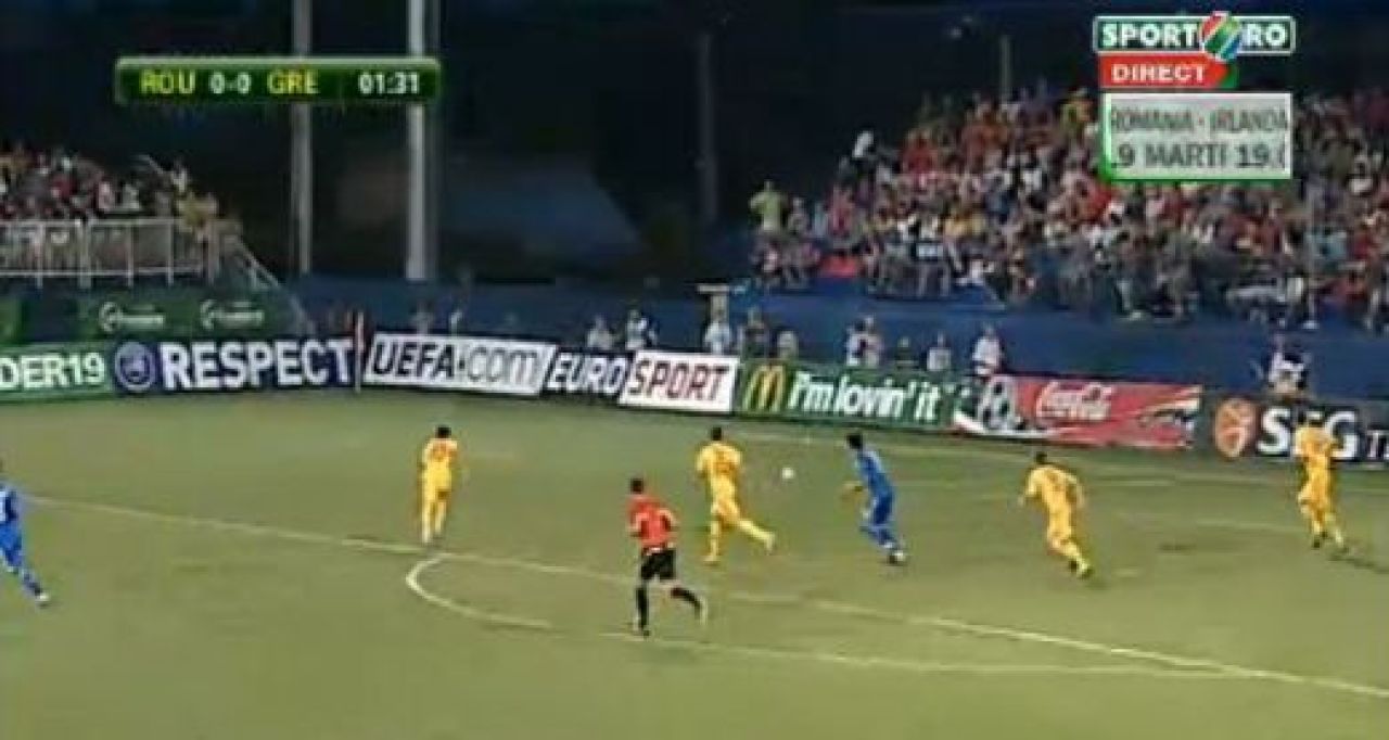 Doar o minune ne mai califica in semifinale: Romania 0-1 Grecia! Vezi golul si ocazia uriasa a lui Carstocea! VIDEO_2