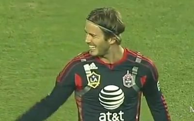 VIDEO: Inca un SPECTACOL marca Manchester! 4-0 cu starurile din America! Uite cum s-a descurcat Beckham impotriva fostei lui echipe: