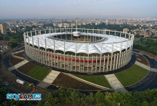 SUPER FOTO / National Arena il asteapta pe Messi! Cum arata noul stadion din elicopter!_4