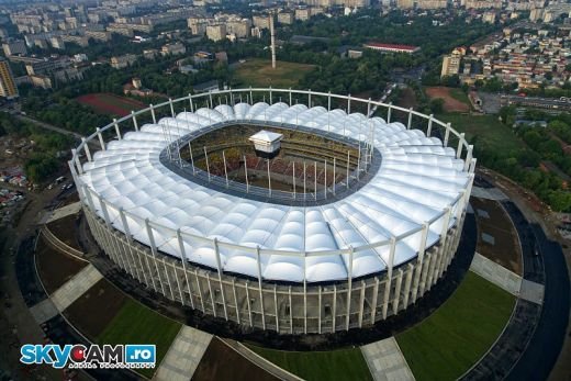SUPER FOTO / National Arena il asteapta pe Messi! Cum arata noul stadion din elicopter!_6