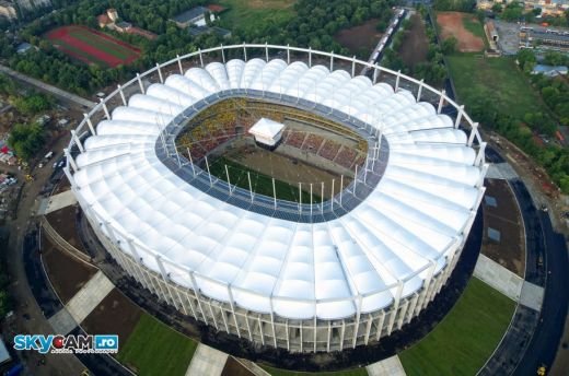 SUPER FOTO / National Arena il asteapta pe Messi! Cum arata noul stadion din elicopter!_7