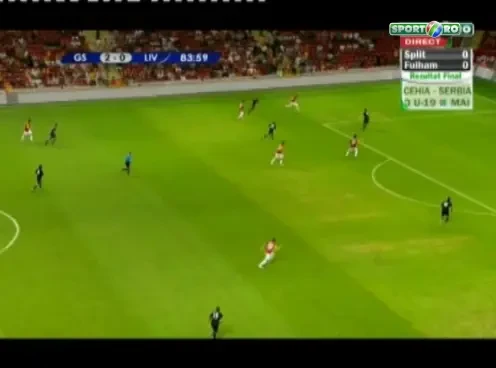 Galatasaray 3-0 Liverpool! GOL Elmander