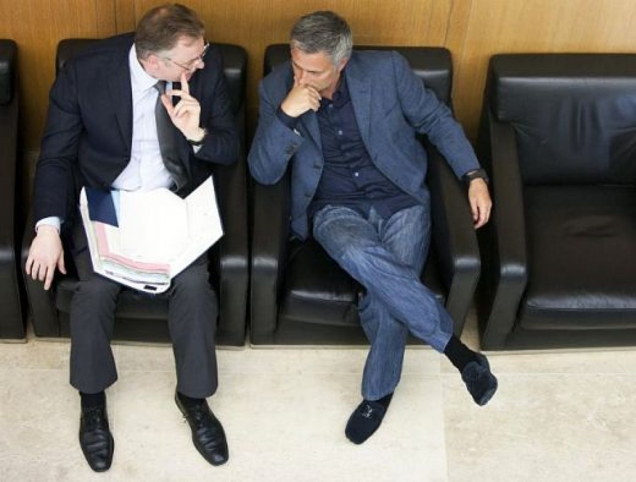 FOTO: Mourinho s-a dus in BLUGI la UEFA: