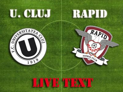 U Cluj si CFR sunt liderii Ligii I! U. Cluj 2-0 Rapid: Rui Duarte, autogol si Niculescu, gol DEMENTIAL
