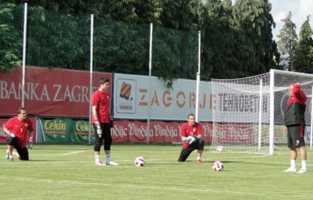 FOTO! Dinamo a facut primul antrenament la Varazdin: