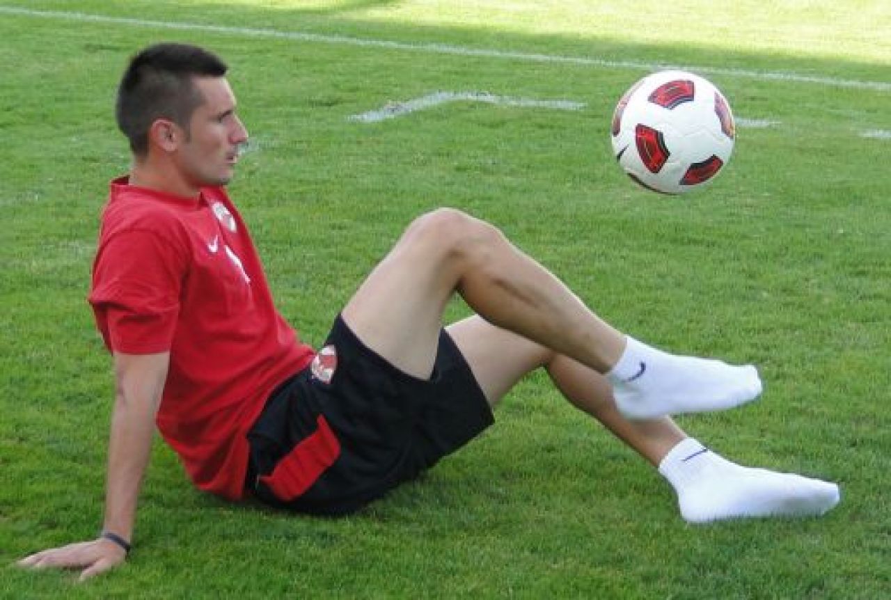 FOTO! Dinamo a facut primul antrenament la Varazdin: