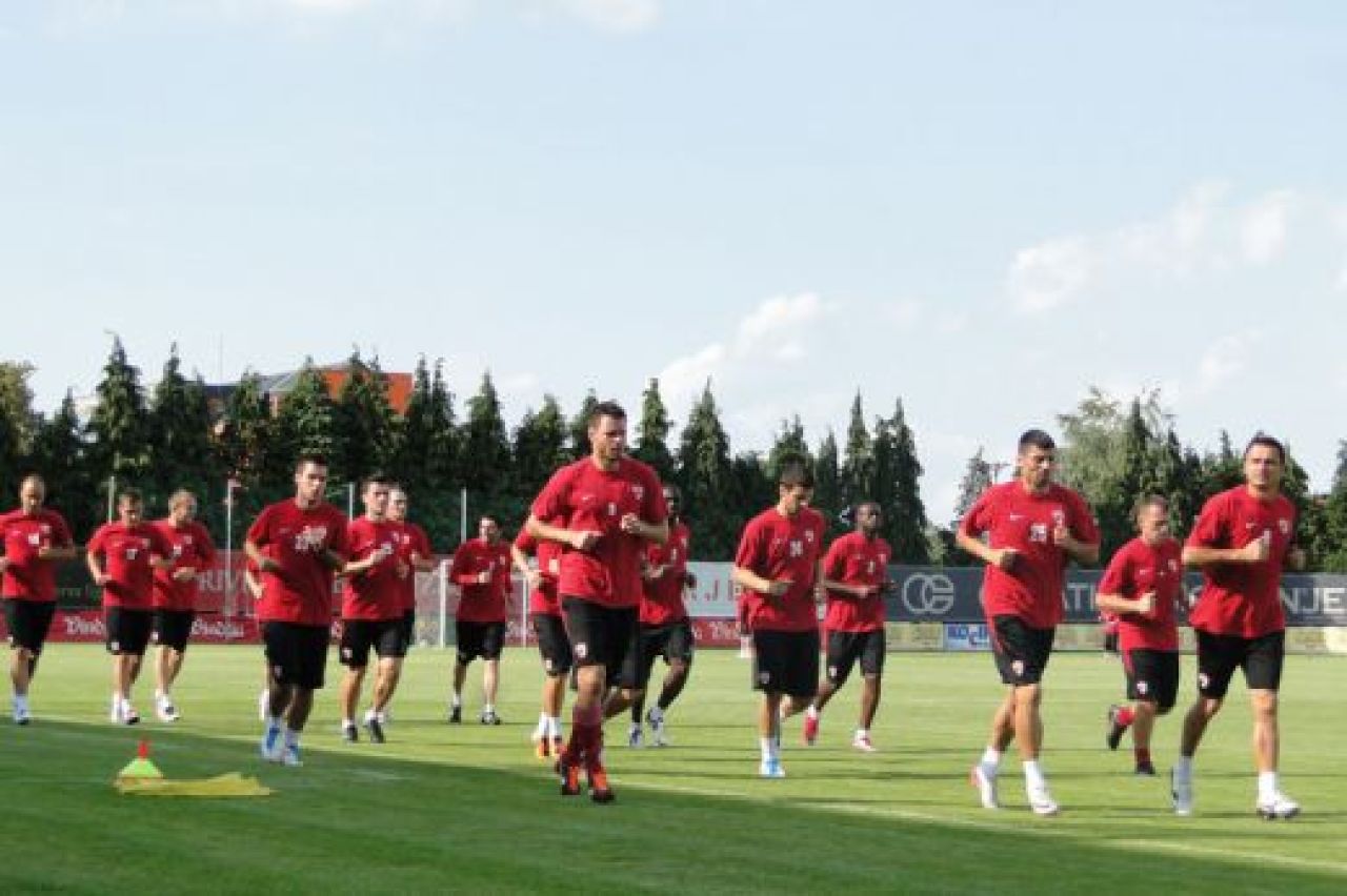 FOTO! Dinamo a facut primul antrenament la Varazdin: