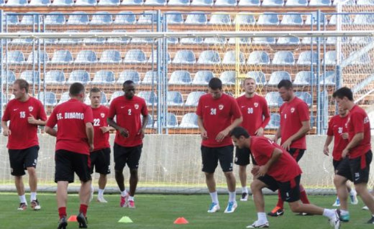 FOTO! Dinamo a facut primul antrenament la Varazdin: