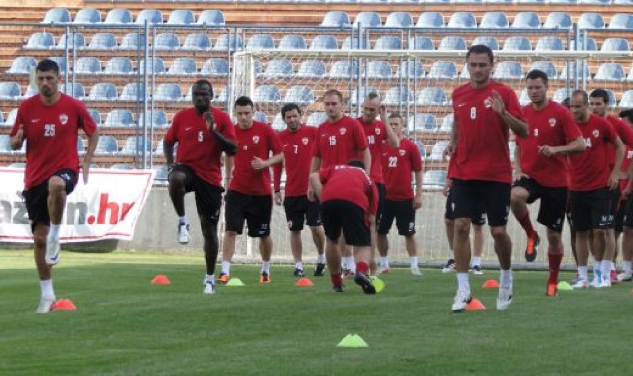 FOTO! Dinamo a facut primul antrenament la Varazdin: