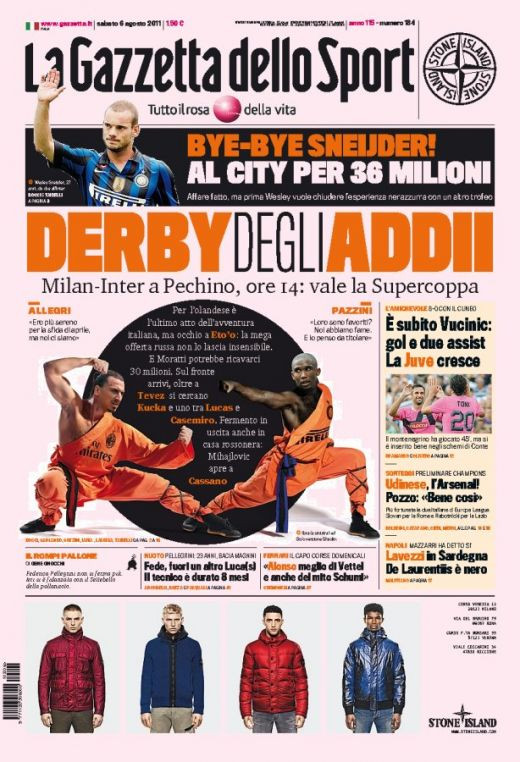 Chivu pierde primul trofeu al sezonului: Milan 2-1 Inter! Sneijder a omorat paianjenul la ULTIMUL meci pentru Inter! Vezi golurile:_2