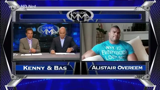 Da ma, bine, dati-ma voi afara! Ce TUPEU fantastic are Overeem! Vezi ce le-a zis sefilor: