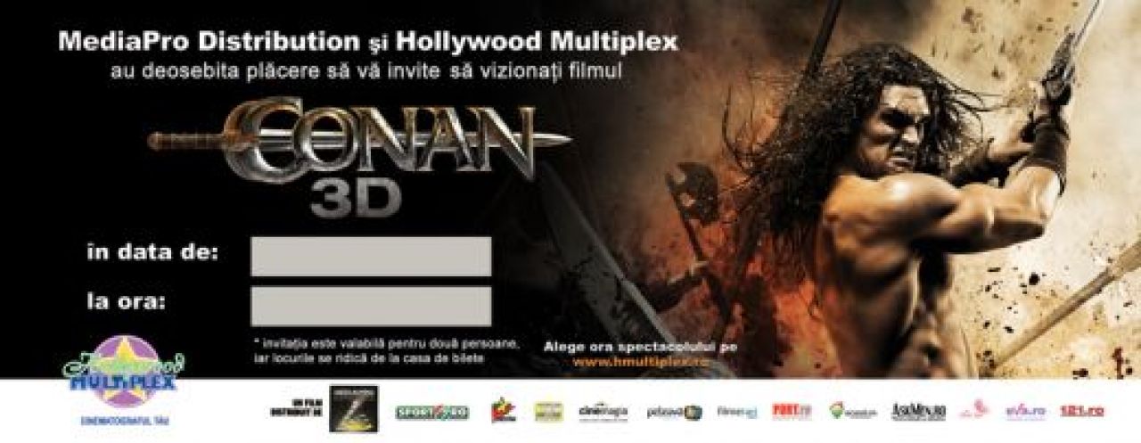 CONCURS / Pe cine bate Conan? Vezi cine a castigat invitatiile la Conan 3D!_2