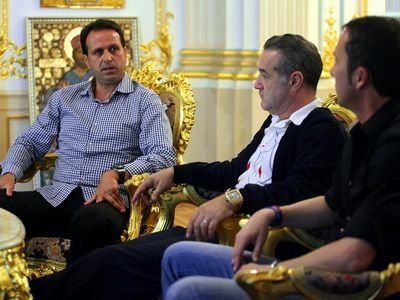 Gigi Becali s-a dus la Levy inainte de meciul cu U Cluj: Ce, ba, ai emotii? Cine este singurul jucator care ii da fiori Stelei: